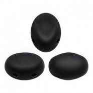 Les perles par Puca® Samos kralen Jet black 23980